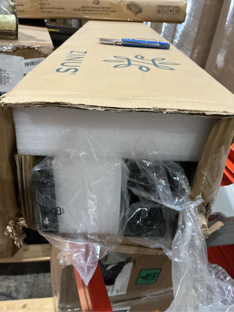 Condition photo showing Good Condition for zinus 4 inch low profile quick lock smart box spring/mattress foundation/strong steel structure/easy assembly, full, white full 4 inch smart box spring