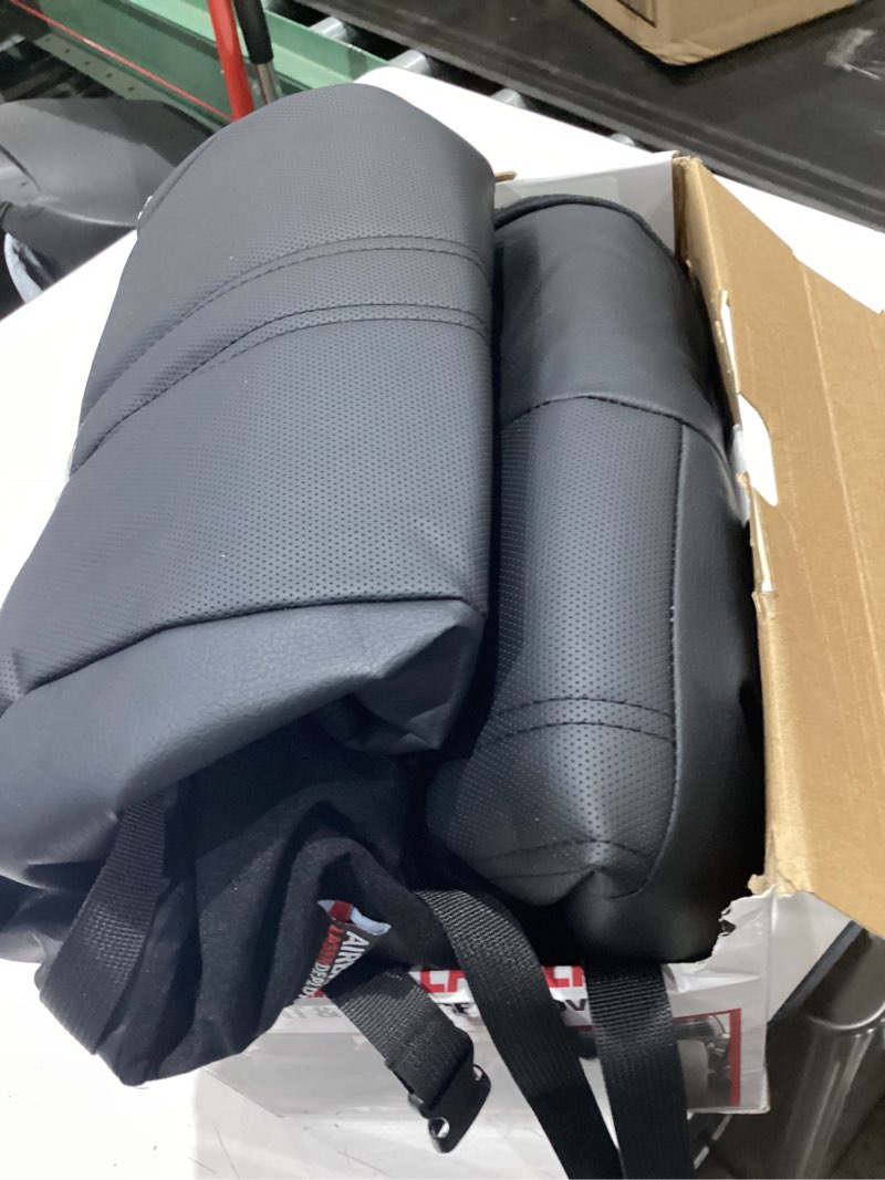 Condition photo showing As Is for genuine dickies 3-piece peterson seat cover set, black (incomplete )