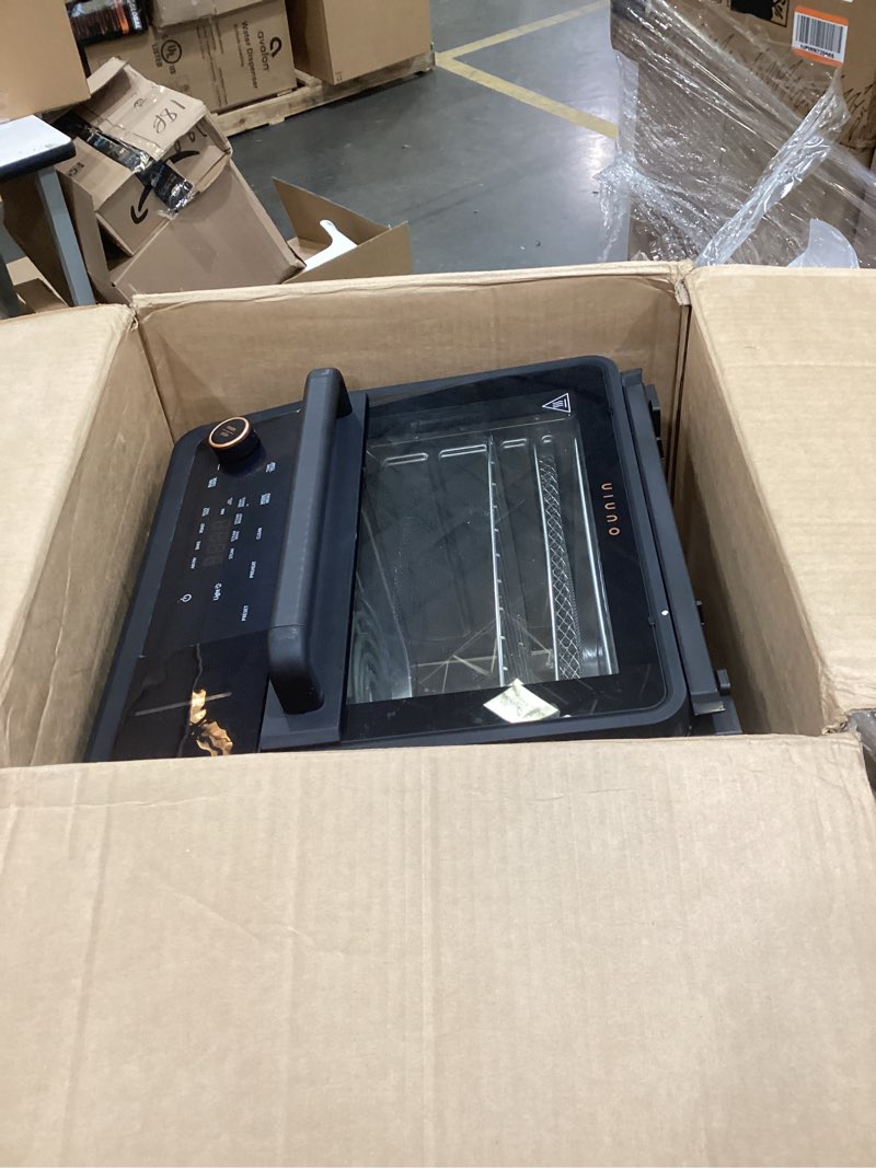 Condition photo showing Good Condition for ounin air fryer toaster oven combo – 11-in-1 countertop convection steam oven with air fryer, steam, dual cook, bake, roast, dehydrate, 90–430°f, self-cleaning, 16qt capacity