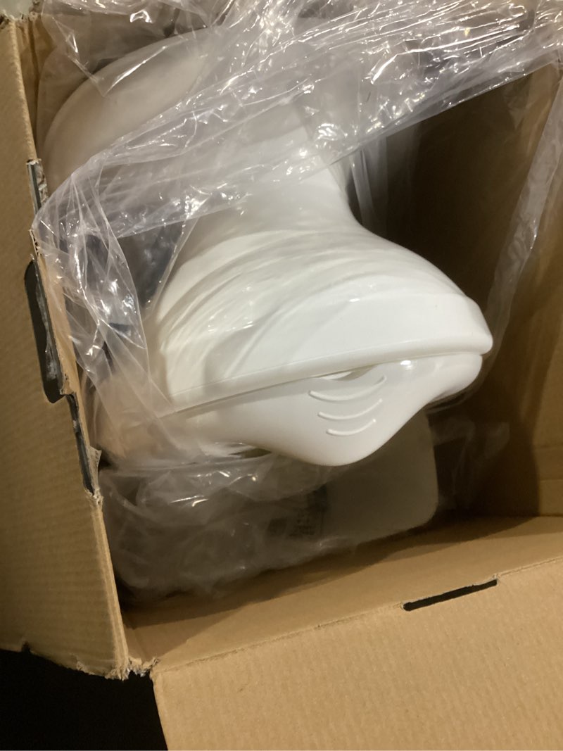 Condition photo showing New/Like New for nuby my real potty training toilet with life-like flush button and sound - 18+ months - white white potty