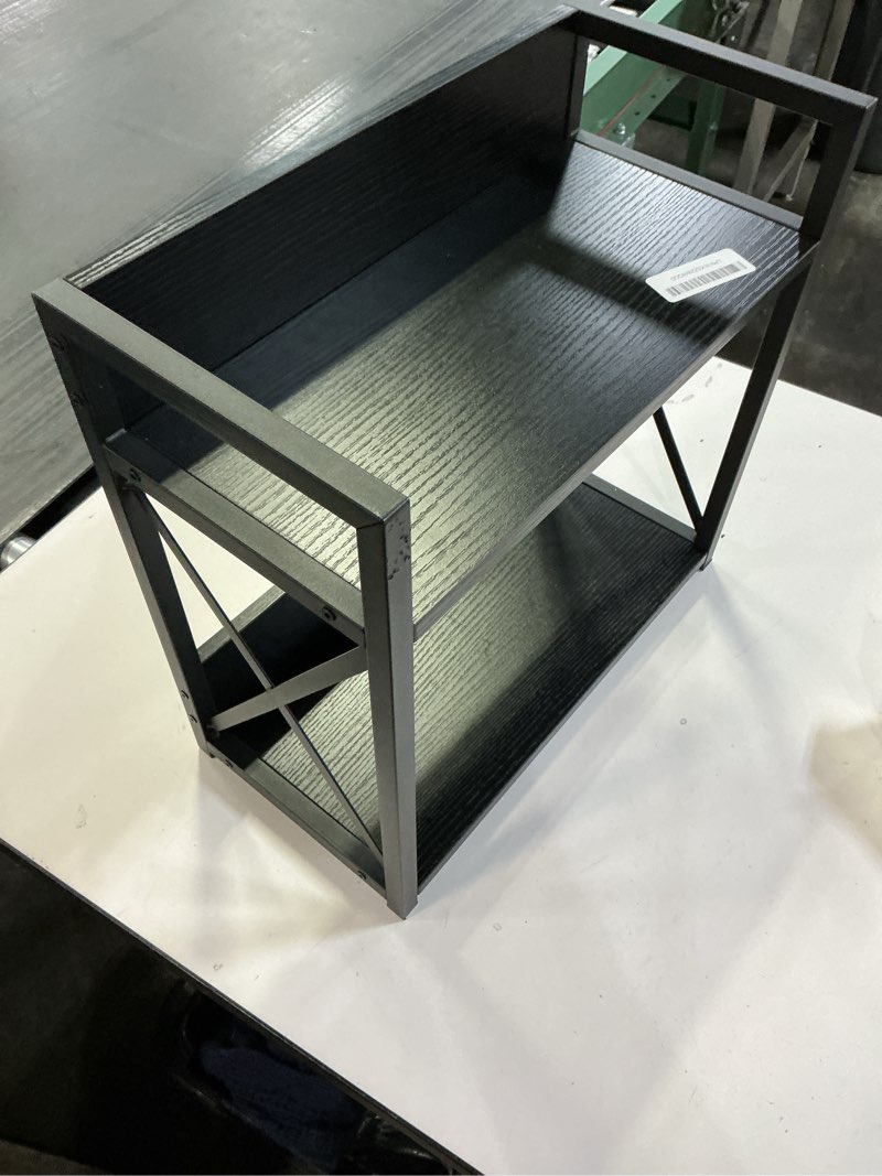 Condition photo showing As Is for YINMIT Countertop Shelf Organizer,Coffee Bar Accessories,Spice Rack,Coffee Counter Shelf,2 Tier Coffee Organizer Station for Mugs,Cups,Cream,Syrup(Black, Large) Black Large