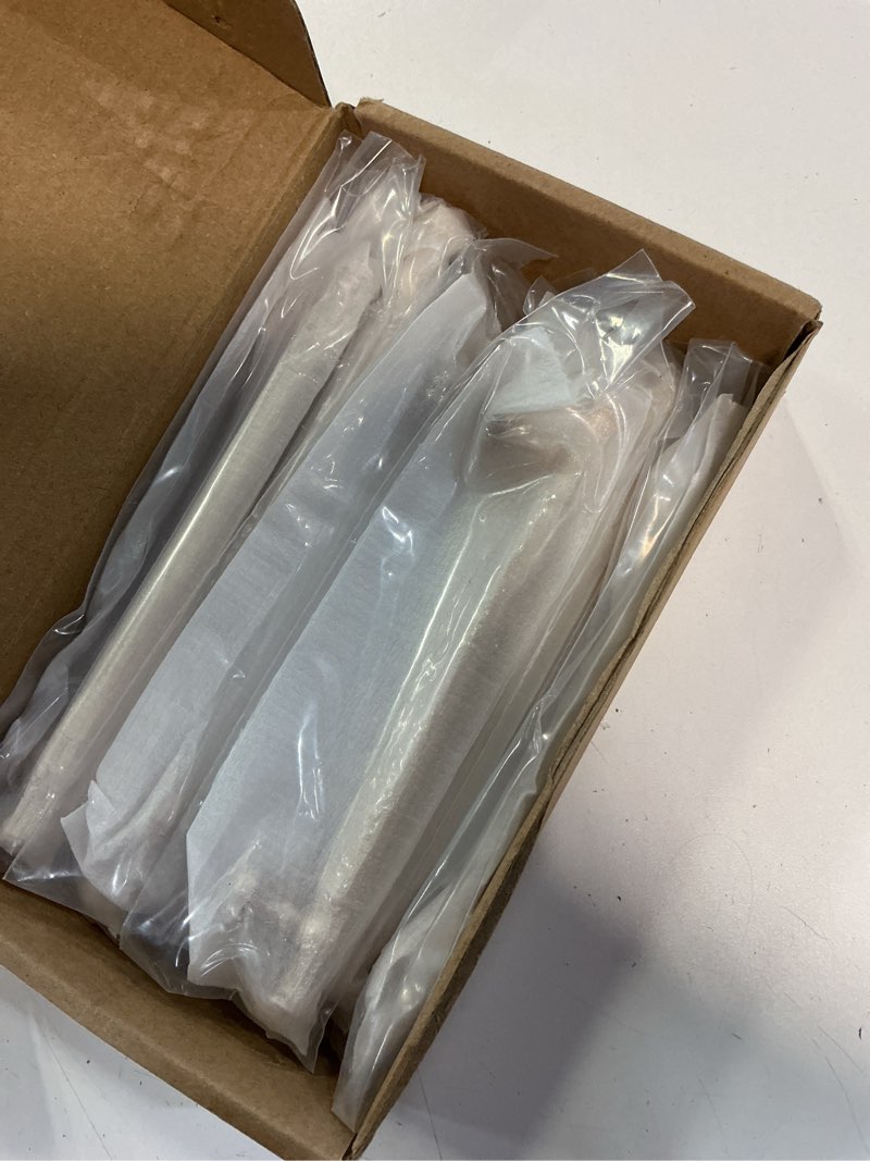 Condition photo showing Good Condition for 10 Pack Brushed Gold Cabinet Pulls 5 Inch/128mm Hole Center Brushed Brass Drawer Dresser Handles Solid Zinc Alloy Kitchen Cupboard Bathroom Furniture Hardware