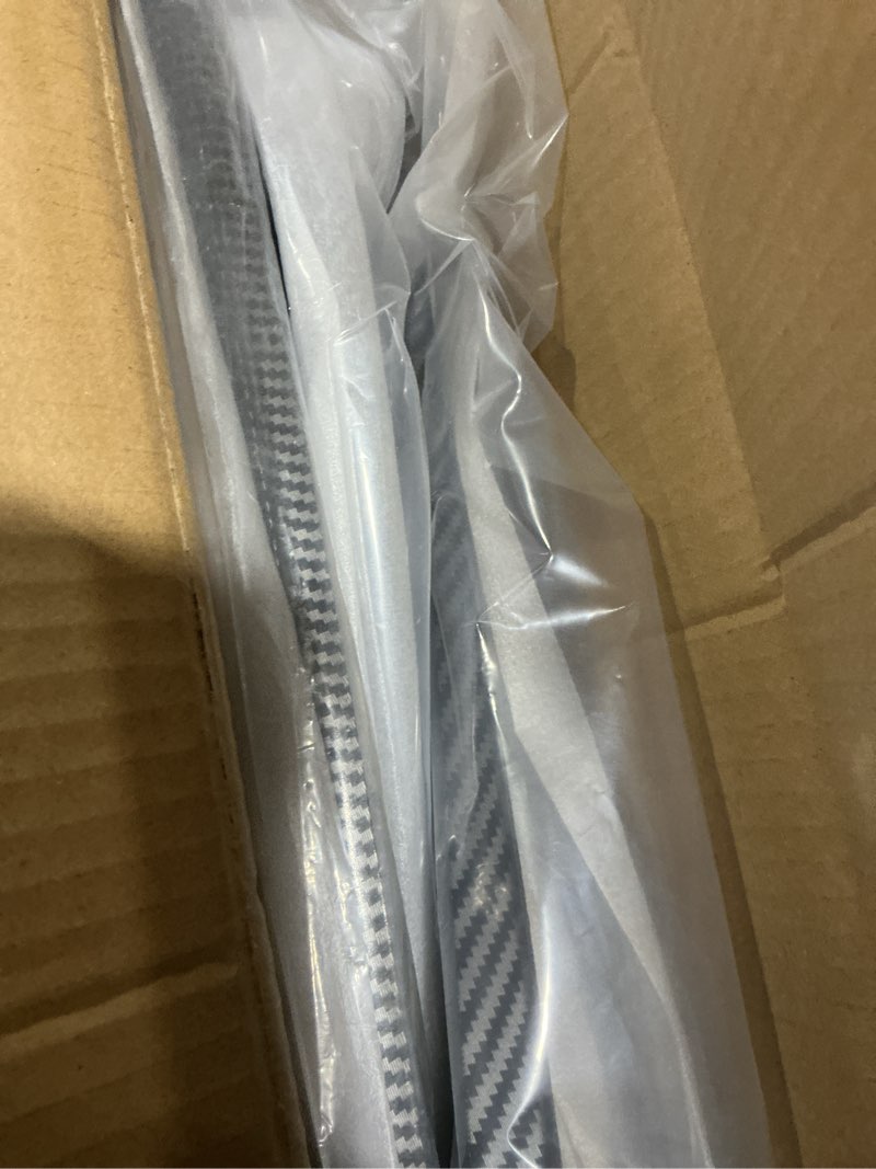 Condition photo showing Good Condition for 3PCS Carbon Fiber Front Bumper Body Kit Spoiler Chin Spoiler Front Bumper Lip Compatible with 2016 2017 2018 2019 2020 Civic