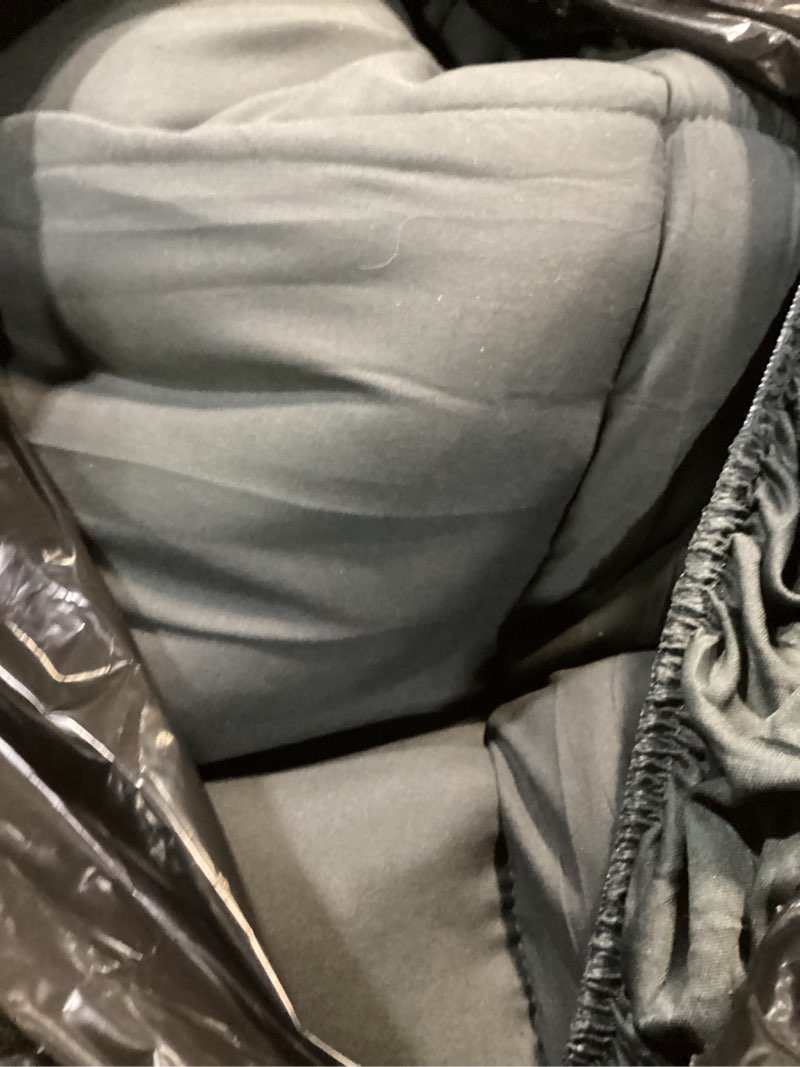 Condition photo showing Good Condition for King Size Mattress Topper for Back Pain, Cooling Extra Thick Mattress Pad Cover with 8-21 inch Deep Pocket, Plush Pillow Top Mattress Topper Overfilled with Down Alternative, King Size, Dark Grey King Dark Grey