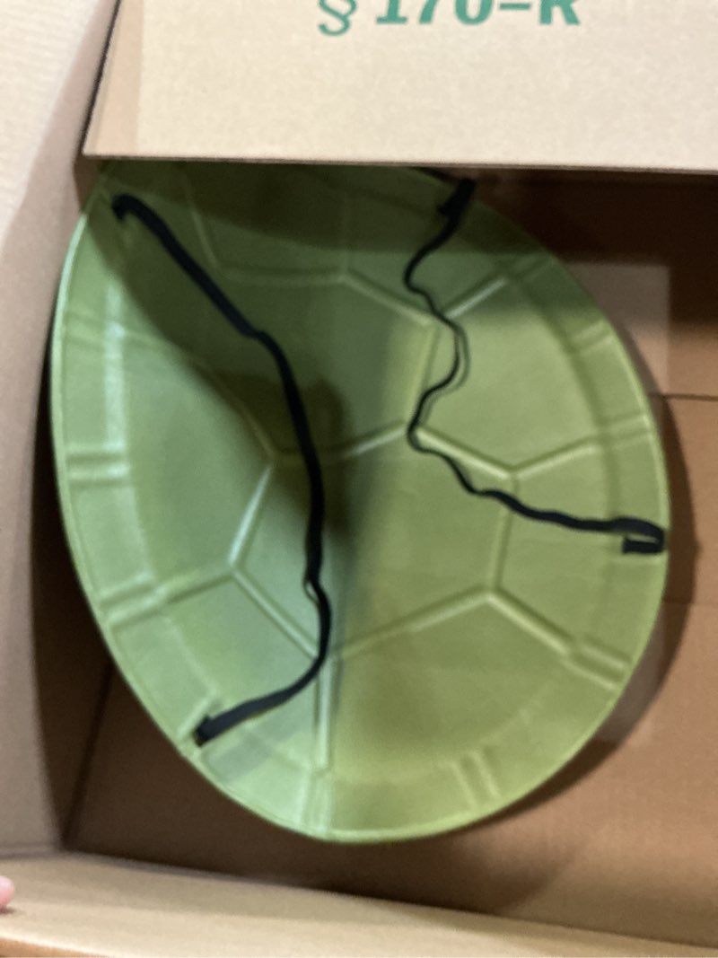 Condition photo showing As Is for 3t group kids ninja turtle shell eva ninja turtle shell toy backpack cosplay props christmas,halloween,party 1