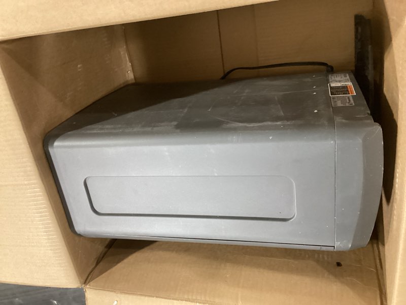 Condition photo showing As Is for Bonsaii Paper Shredder, 18-Sheet 60-Minutes Shredder for Office Heavy Duty Cross-Cut Shredder with 6 Gallon Pullout Basket 4 Casters(C149-C) 1 8 Sheet Cross Cut