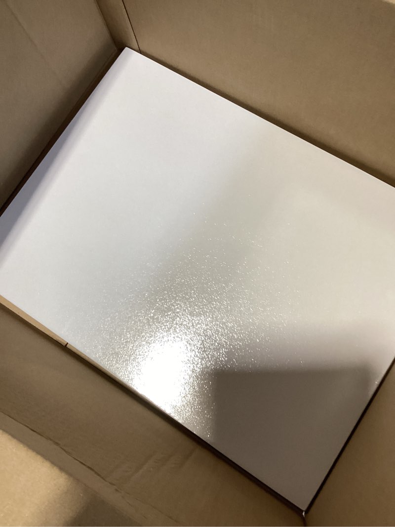 Condition photo showing Good Condition for 14x19 inches half sheet cake boards 1/2inch thick - sturdy cake drums with smooth straight edges, waterproof & oil-proof (white, 14x19"(half sheet)) 14x19"(half sheet) white