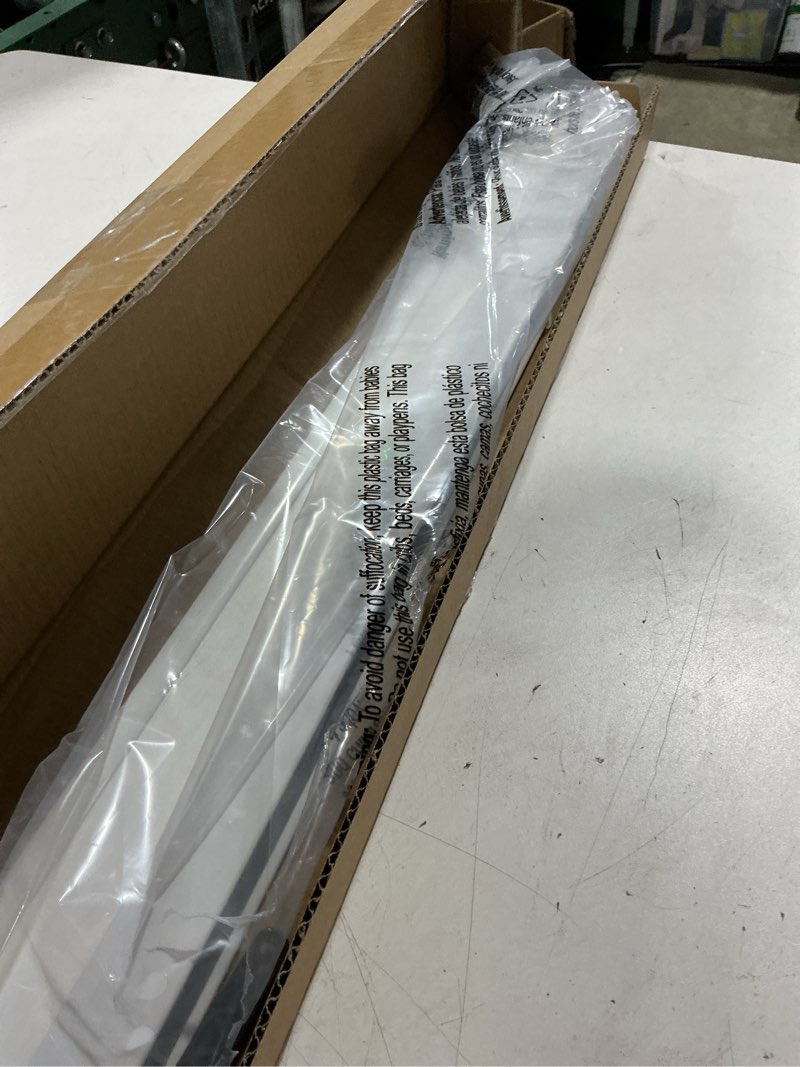 Condition photo showing As Is for lazblinds cordless cellular shades, no tools no drill light filtering honeycomb shades pleated blinds for windows, 28'' w x 48'' h, white light filtering-white 28'' w × 48'' h