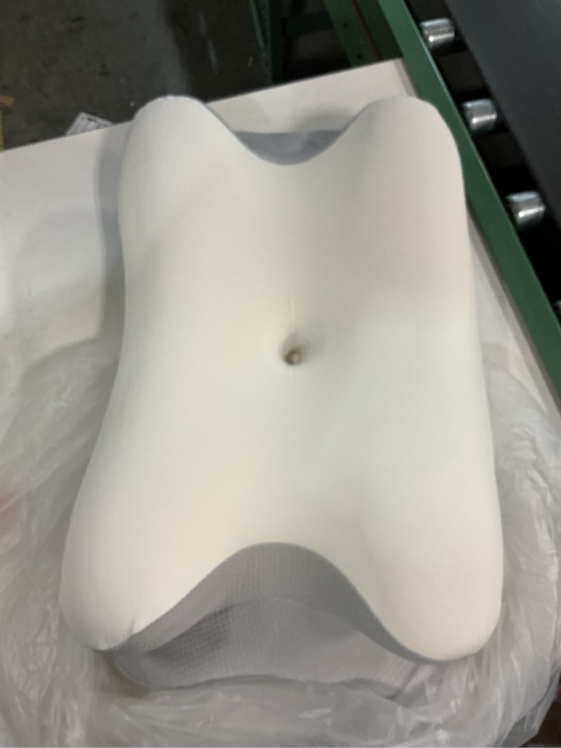 Condition photo showing Good Condition for Cervical Pillow for Neck Pain Relief, Ergonomic Neck Pillow for Sleeping Contour Memory Foam Pillows with Cooling Pillowcase, Orthopedic Bed Pillow for Side Back Stomach Sleepers