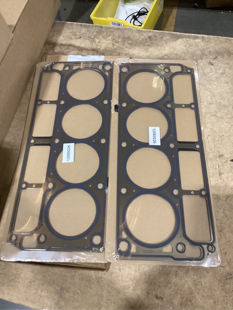 Condition photo showing New/Like New for mls cylinder multi layer head gasket 2pcs 12589226 for ls1/ls6 v8 4.8l 5.3l 5.7 liter engines, compatible with 2002-2015 chevrolet/buick/gmc/pontiac/hummer/cadillac/saab,12498544 98544