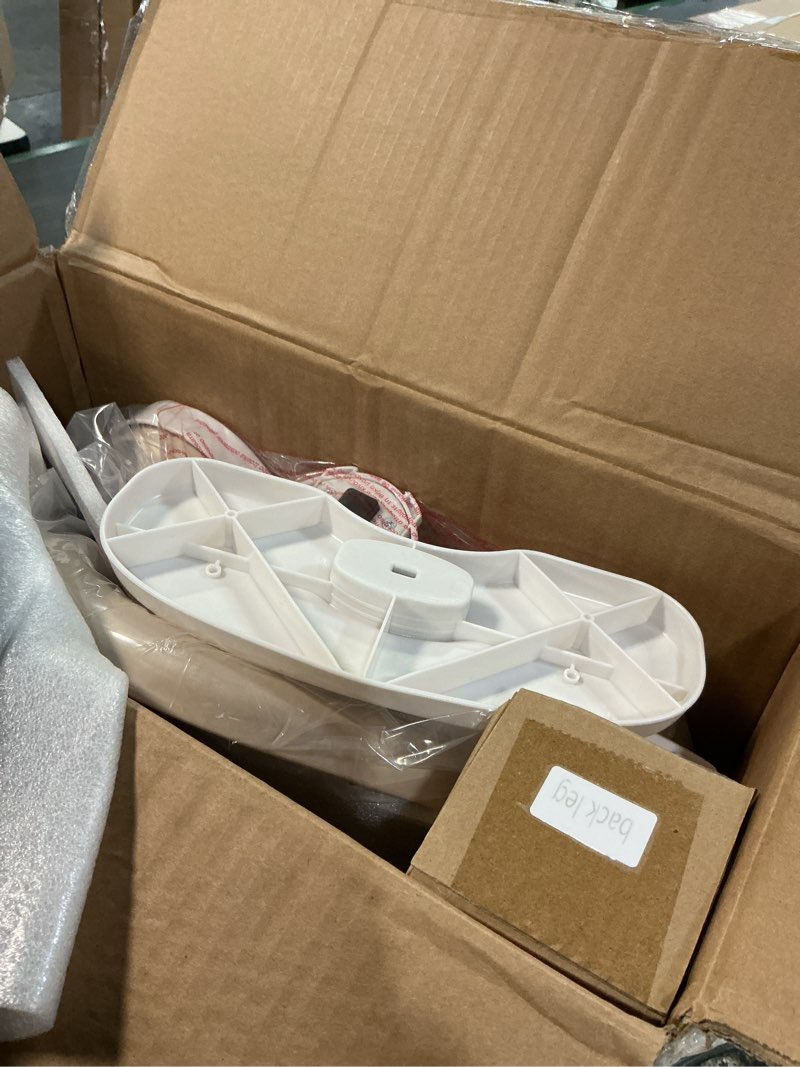 Condition photo showing Good Condition for Funny Supply 3-in-1 Cute Folding High Chair, High Chairs for Babies and Toddlers, Modern Space Saving Highchair with Removable Double Tray, Easy to Clean, Light Weight Baby Feeding Chair, Cream