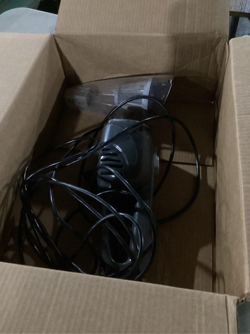 Condition photo showing Good Condition for Amazon Basics 2-in-1 Corded Stick Vacuum Cleaner, Convertible to Handheld, Lightweight (3.9 LBS), with Washable Filter, Crevice Tools, 0.5L Dust Cup, 19.7-Ft Cord, 300W, Black Vacuum Cleaner Only