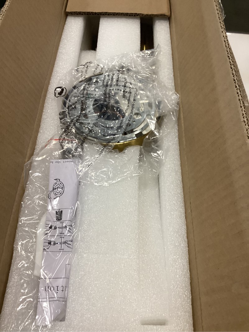 BONLICHT 40 Inch LED Bathroom Light Fixtures Brushed Brass Bathroom Vanity Lights Over Mirror 22W 35