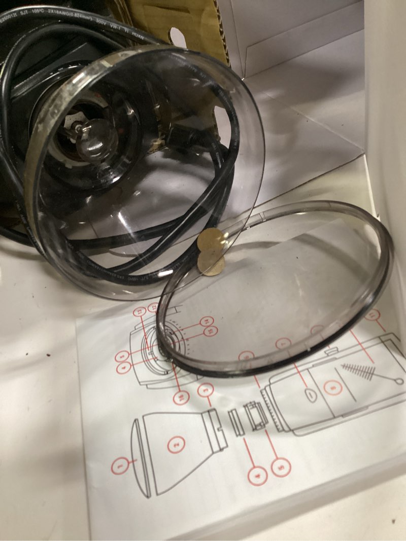 Condition photo showing As Is for Baratza Encore Coffee Grinder ZCG485BLK, Black