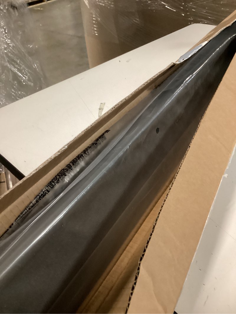 Condition photo showing Good Condition for lazblinds cordless cellular shades, blackout privacy honeycomb shades for home, thermal insulation noise reduction blinds for windows, 37'' w x 64'' h, black blackout-black 37'' w x 64'' h