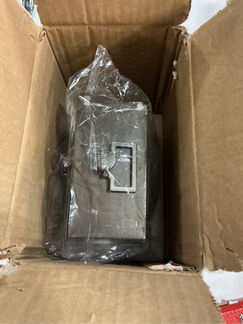 Condition photo showing New/Like New for NIKKY HOME Vintage Silent Non-Ticking Table Clock, Shelf Desk Top Clock Battery Operated, Retro Home Decor for Living Room Mantel Desktop Countertop, Antique Brown