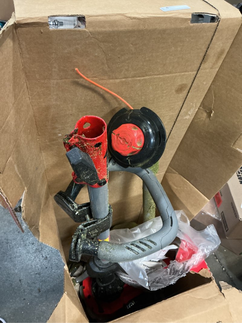 Condition photo showing As Is for craftsman ws2200 25-cc 2-cycle 17-in straight shaft attachment capable gas string trimmer