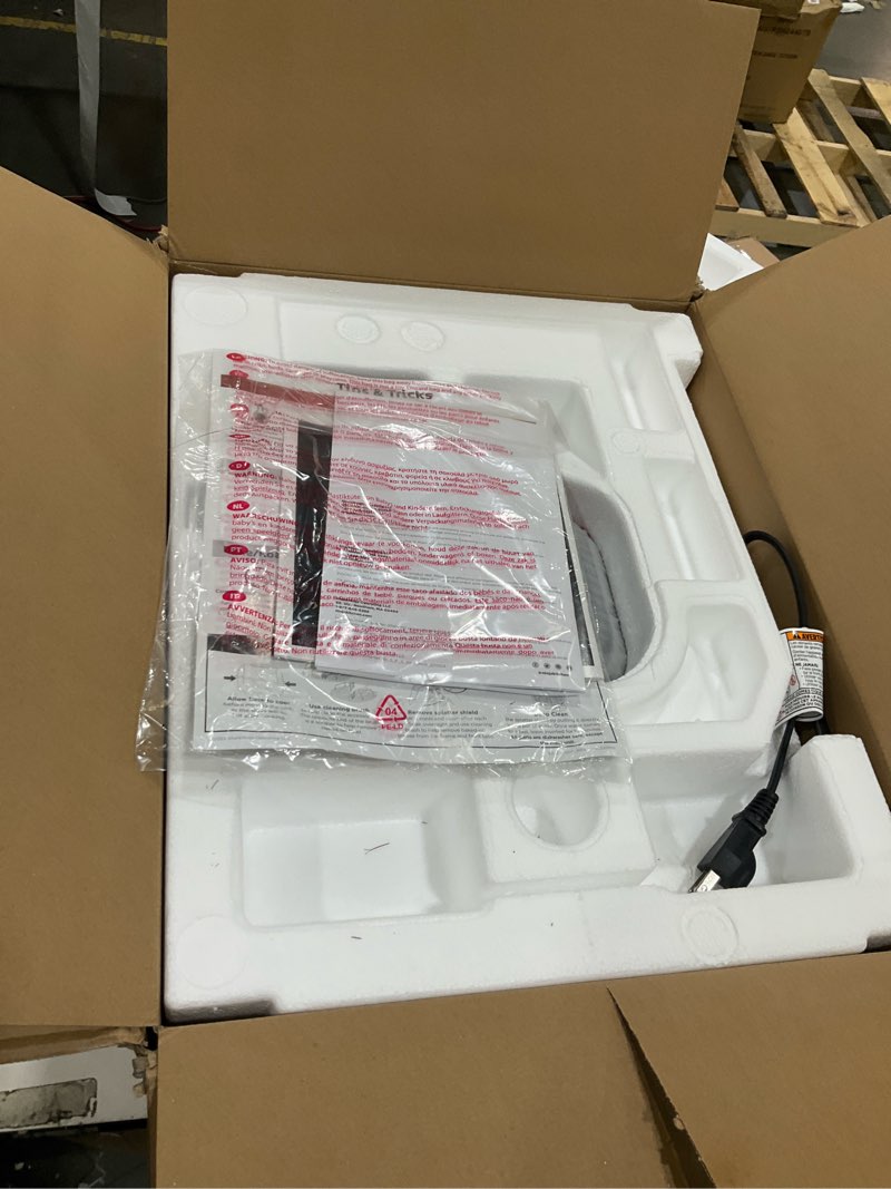 Condition photo showing Good Condition for Ninja EG201 Foodi 6-in-1 Indoor Grill with Air Fry, Roast, Bake, Broil, & Dehydrate, 2nd Generation, Dishwasher Safe, Black/Silver