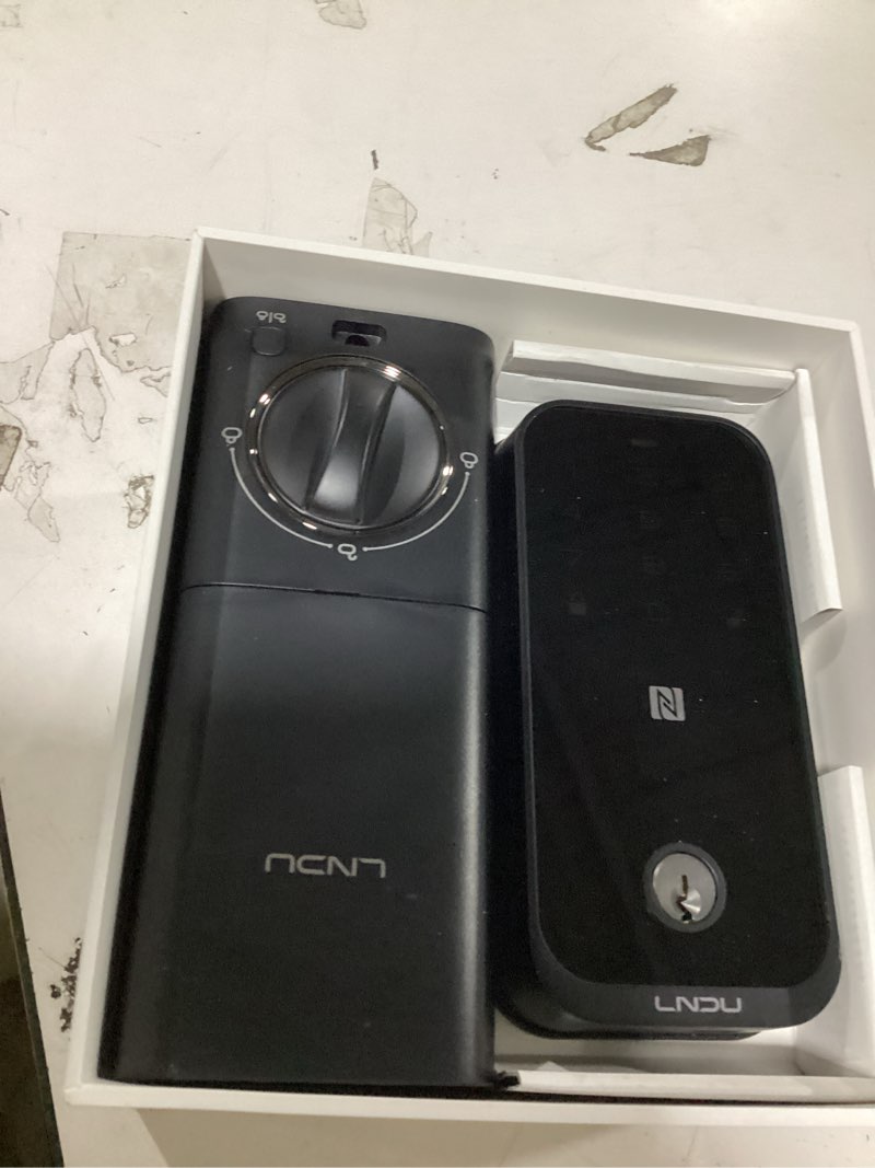 Condition photo showing New/Like New for Smart Locks for Front Door, Keyless Entry Door Lock, Supports Apple HomeKit, Fingerprint Unlock, Remote Control via App, Auto Unlock, keypad deadbolt, Long Battery Life & Auto-Lock Black