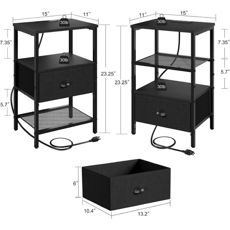 End tables HETS1
