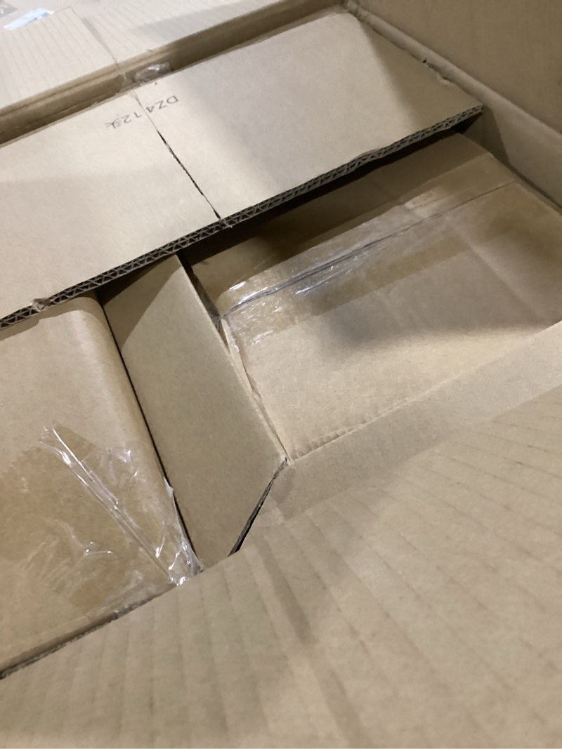 Condition photo showing As Is for LERATIO Ceramic Dinnerware Sets for 4,Porcelain Plates and Bowls Sets with Wavy Edge,Microwave & Dishwasher & Oven Safe,Light Weight & Scratch Resistant Dishes Sets Service for 4 (12 Pcs) Modern-Peal White