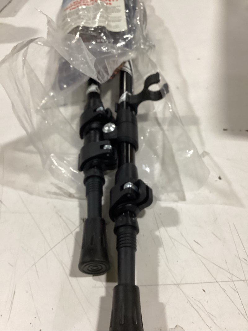 trekking poles for hiking, lightweight 7075 aluminum collapsible walking sticks with cork grips, adj