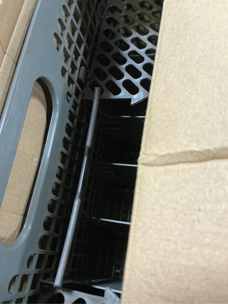 Condition photo showing Good Condition for ami parts 8531233 wp8562043 universal dishwasher silverware basket replacement fit for whirlpool kitchenaid dishwasher utensil rack basket, replaces 8531233,8562043, wp8531233vp