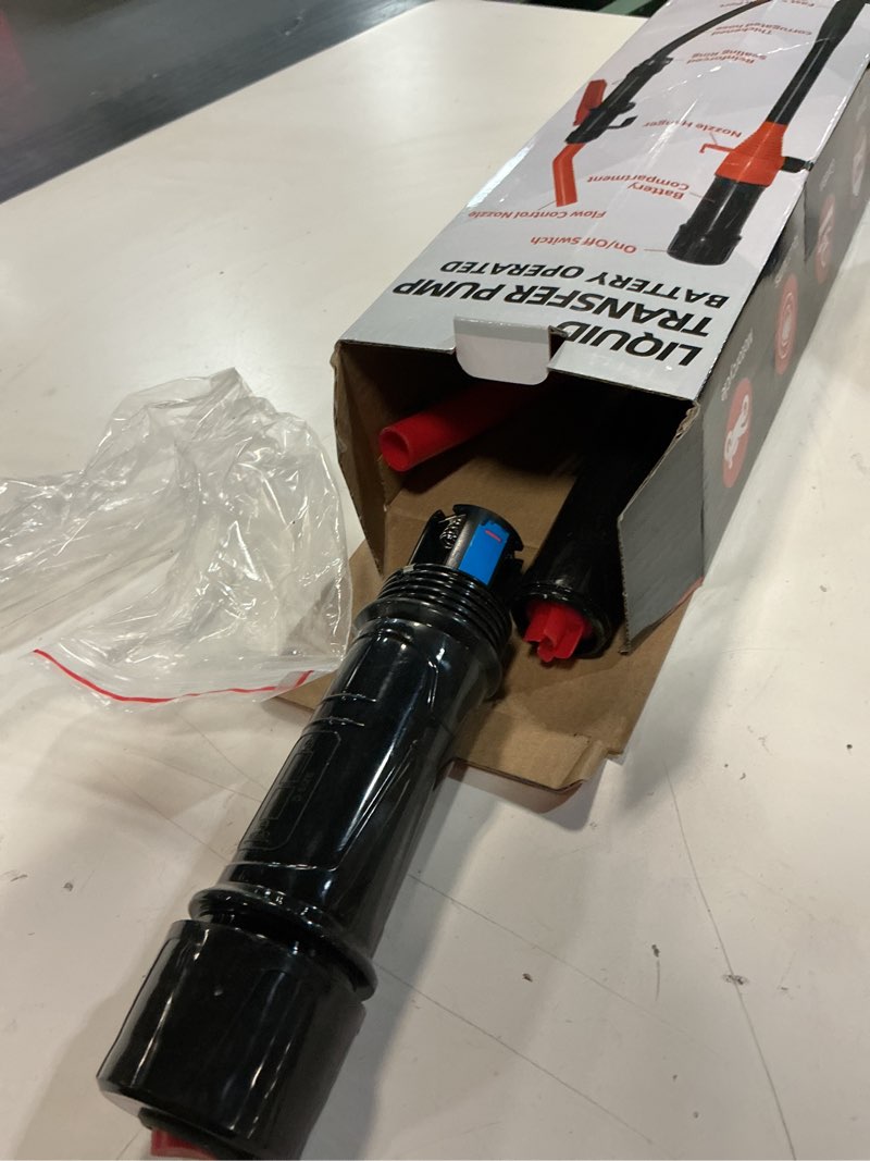 Condition photo showing Good Condition for fuel transfer pump, 3gpm portable fluid transfer siphon pump