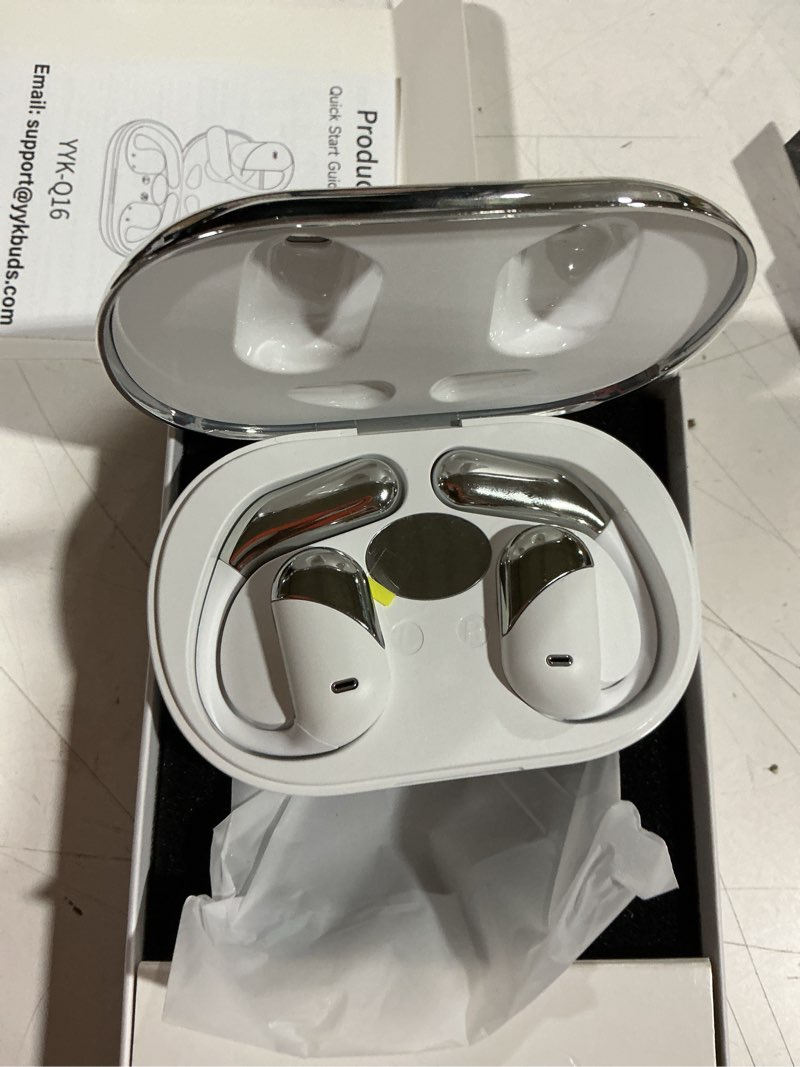 Condition photo showing Good Condition for paekole ai translation earbuds real time - audifonos traductores inglés español, 3-in-1 translator device, supports 198 languages & accents, open ear earbuds with charging case,vanilla white pearl white