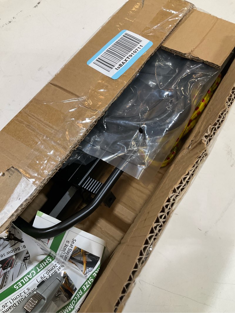 Condition photo showing Good Condition for rockbros rear bike rack quick release bike cargo rack luggage bike rack rear mountain bike rack all black