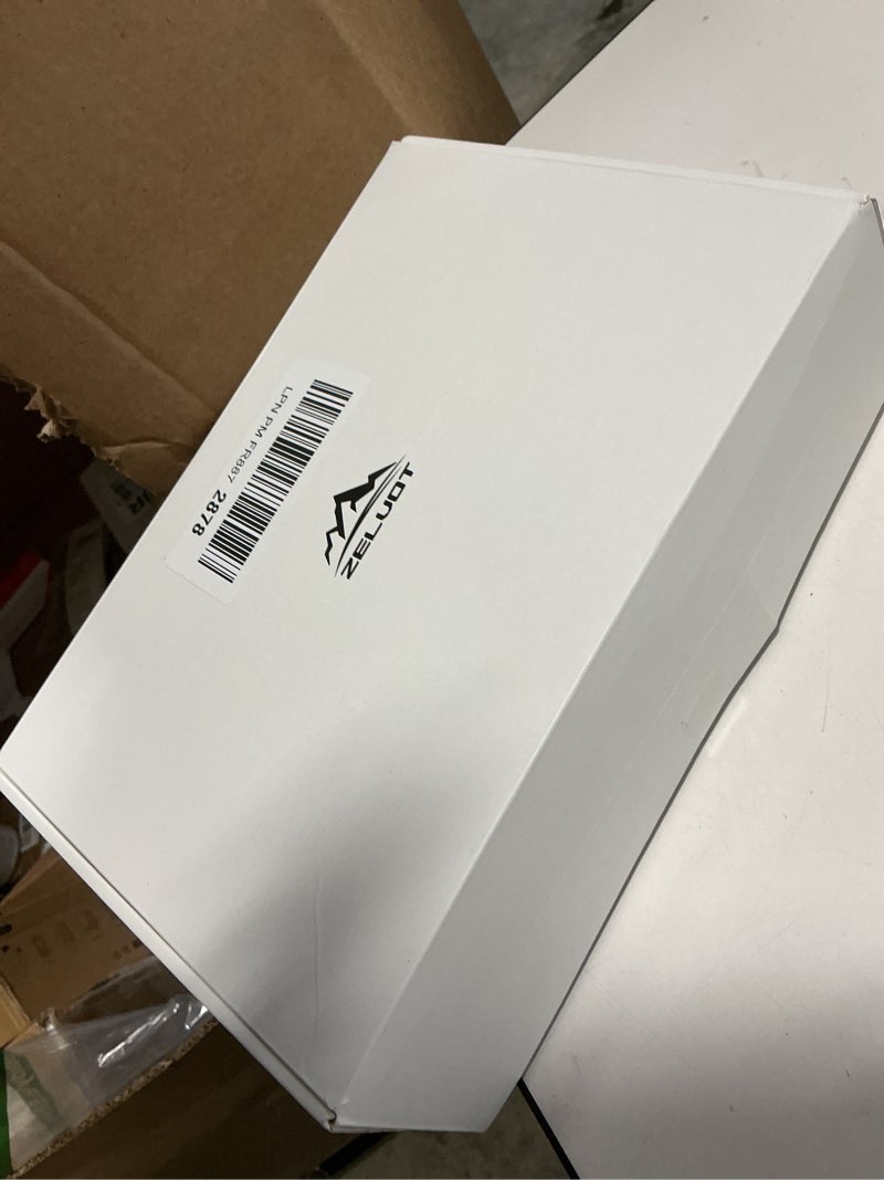 Condition photo showing New/Like New for Zelvot Running Vest for Women Men, USA Original Patent, Lightweight Adjustable Running Hydration Vest with 2L Water Bladder, Reflective Hydration Backpack for Marathon Hiking Black Medium-Large