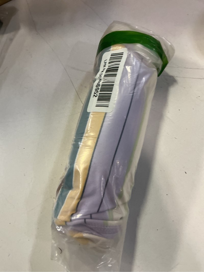 Condition photo showing New/Like New for Anne Cole Womens High Neck Cutout Bikini Swim Top X-Large Stripe Print