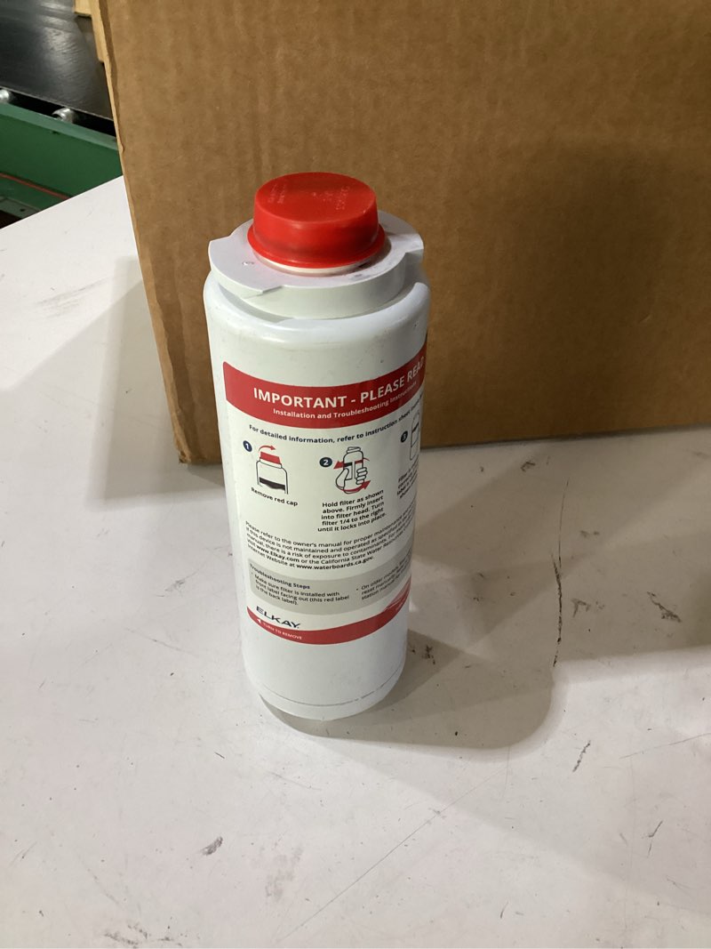 Condition photo showing New/Like New for elkay genuine watersentry 51300c lead + microplastics nsf/ansi certified filter (3-pack)(bottle fillers) 3 count (pack of 3)