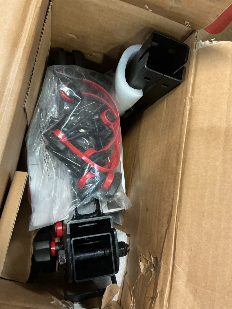 Condition photo showing Good Condition for Tyger Auto TG-RK1B707B Folding Hitch-Mounted Ski/Snowboard Rack Fits 2" or 1.25" Receiver Carries 6 Pair Skis or 4 Snowboards | Key Lock | Security Strap | Vertical Adjustable | Tilt Access