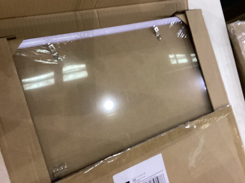 Condition photo showing Good Condition for 16x16 Picture Frame Set of 2, White Square Photo Frames High Transparent Wall Gallery Desktop Horizontal Vertical for Canvas Collage Photo Poster Certificate 16 x 16 inches White 16x16