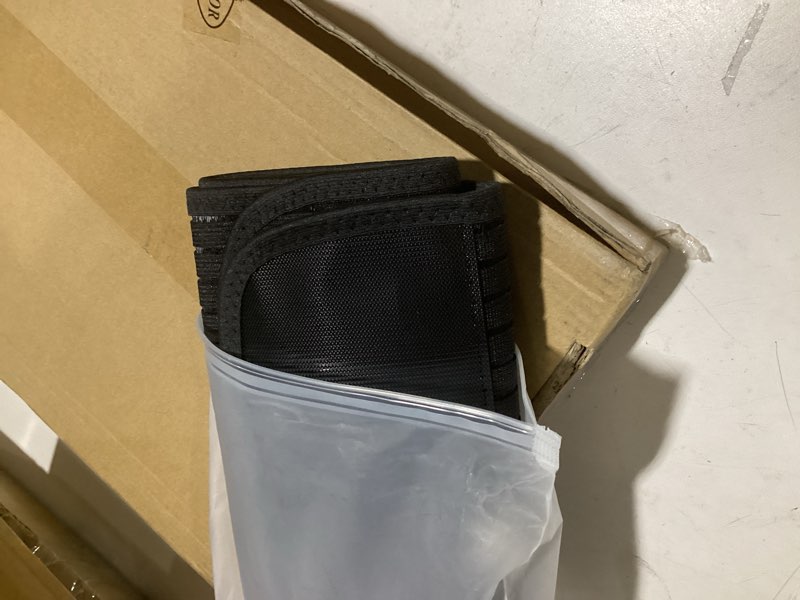 Condition photo showing Good Condition for reian abdominal binder for post surgery & postpartum recovery, abdomen hernia support belt for women & men (black, x-large) x-large black