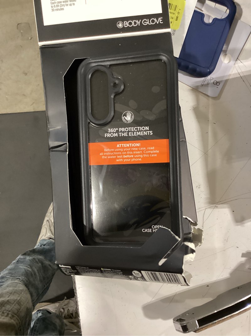 Condition photo showing Good Condition for body glove waterproof tidal phone case for samsung galaxy a17 5g - black/clear