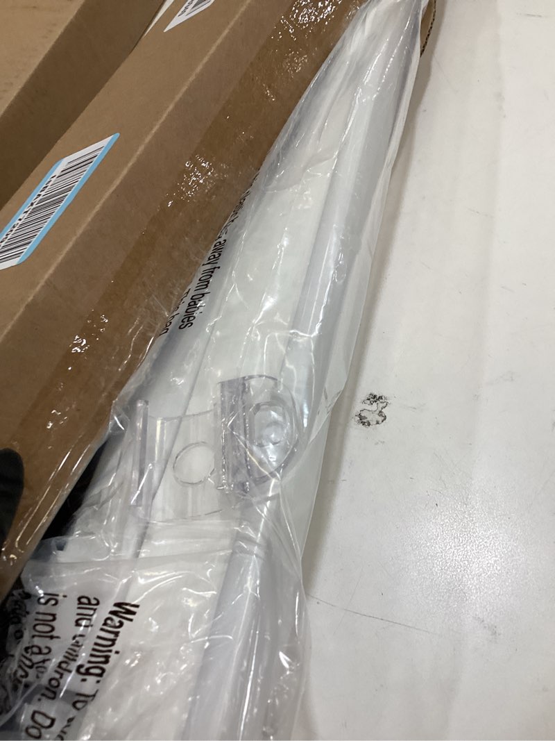 Condition photo showing Good Condition for lazblinds cordless cellular shades, no tools no drill light filtering honeycomb shades pleated blinds for windows, 26'' w x 64'' h, white light filtering-white 26'' w x 64'' h