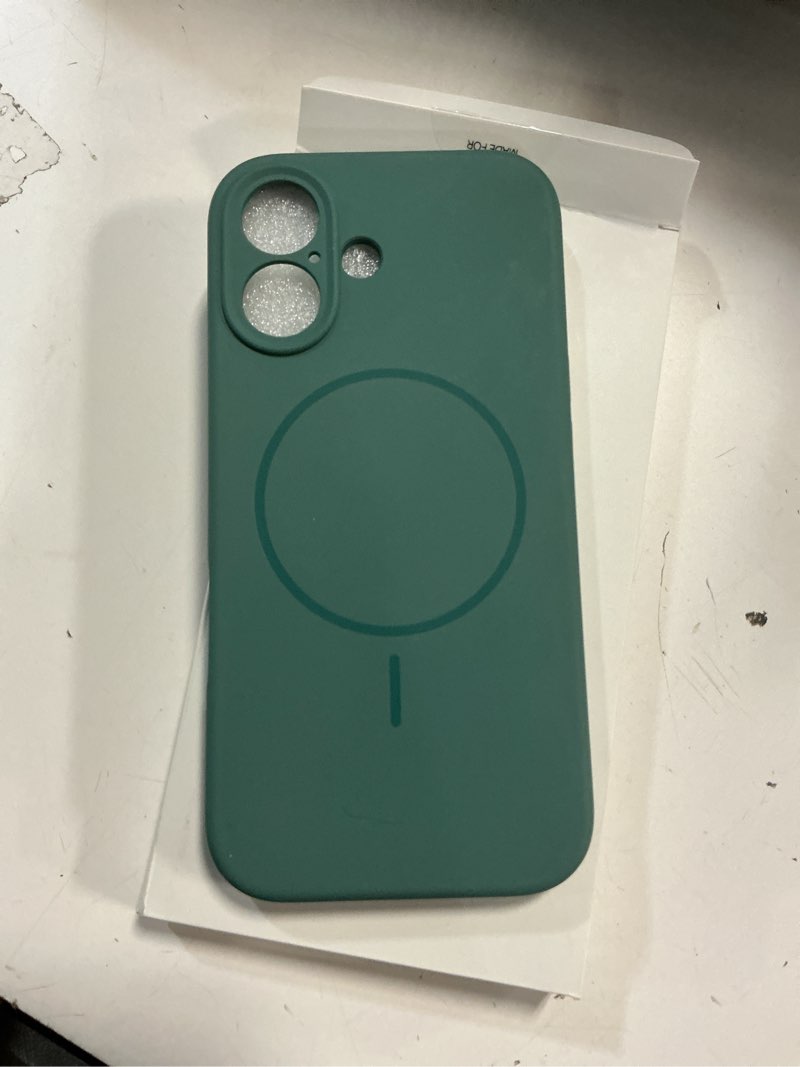 Condition photo showing Good Condition for miracase magnetic for iphone 17 case, compatible with magsafe, integrated silicone camera control cover, 3.0mm thicken shockproof drop protection phone case for 17,midnight green midnight green iphone 17