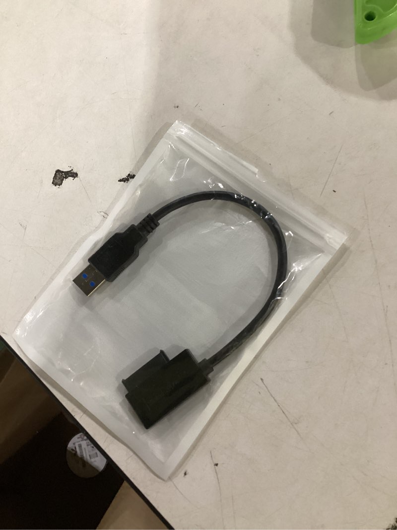 Condition photo showing Good Condition for (not tested)cablecc usb 3.0 to 7+6 13pin slimline sata adapter cable for laptop cd dvd rom optical drive 7+6 slimline sata to usb3.0