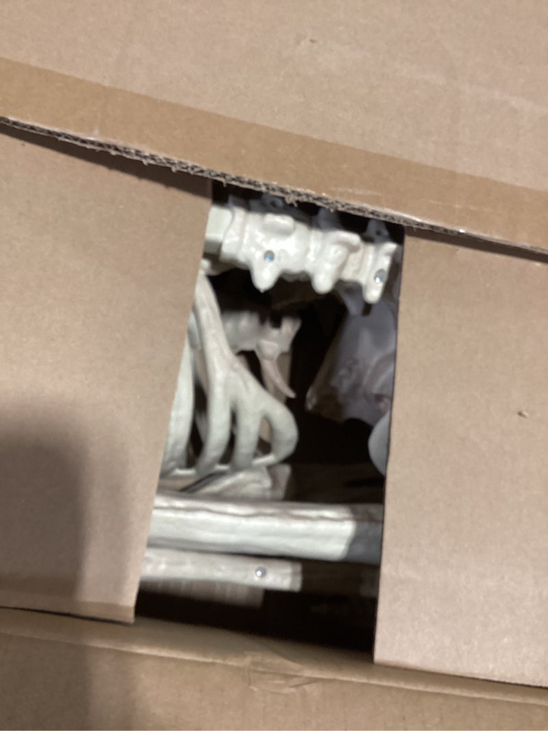 JOYIN 5 FT Halloween Skeleton Life Size, Stayable Posable Skeleton Decor, Full Body Movable Joints G