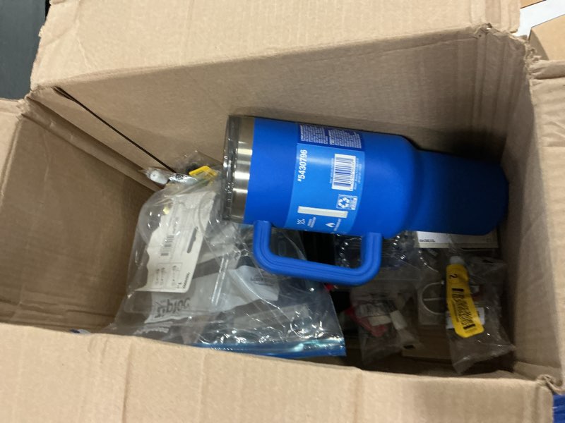 Condition photo showing As Is for Assorted Home Improvement Lot (Small Tools, Screw, Home Accessories, etc.)