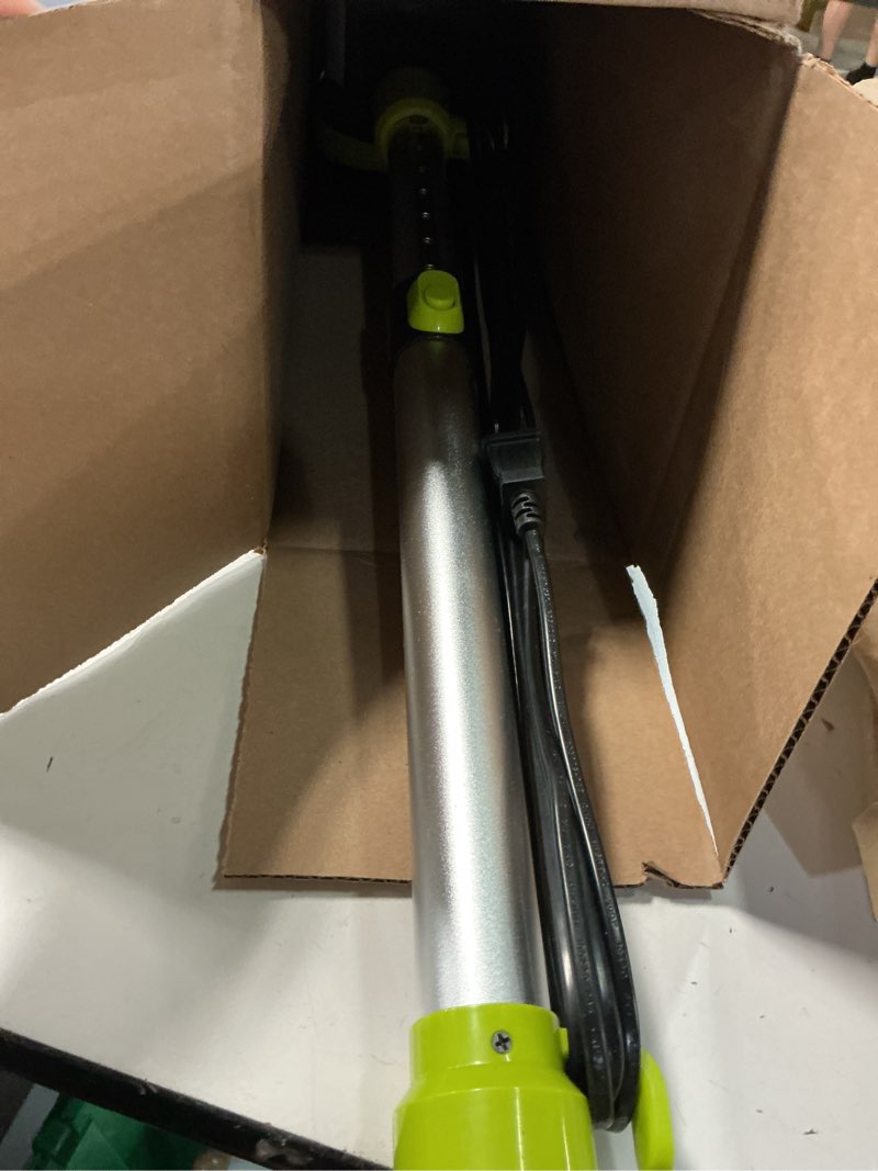 Condition photo showing As Is for intercleaner 23ft corded vacuum cleaner,2 operation mode powerful suction stick,19''-30'' adjustable tube handheld vac for hard floors carpets pet hair,wall mount storage green