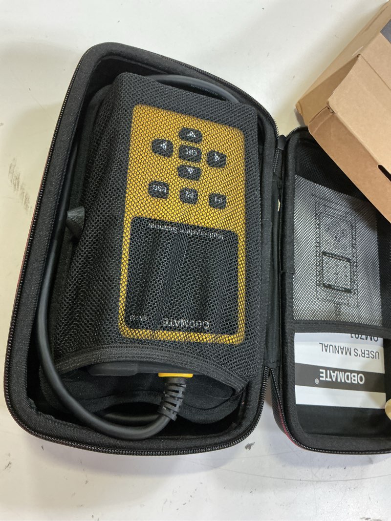 Condition photo showing Good Condition for obd2 scanner for toyota/lexus/scion, om701 all systems diagnostic tool with 15+ resets (oil/etc/epb/abs/sas/bat register...), full obdii functions read&erase fault codes, free software update