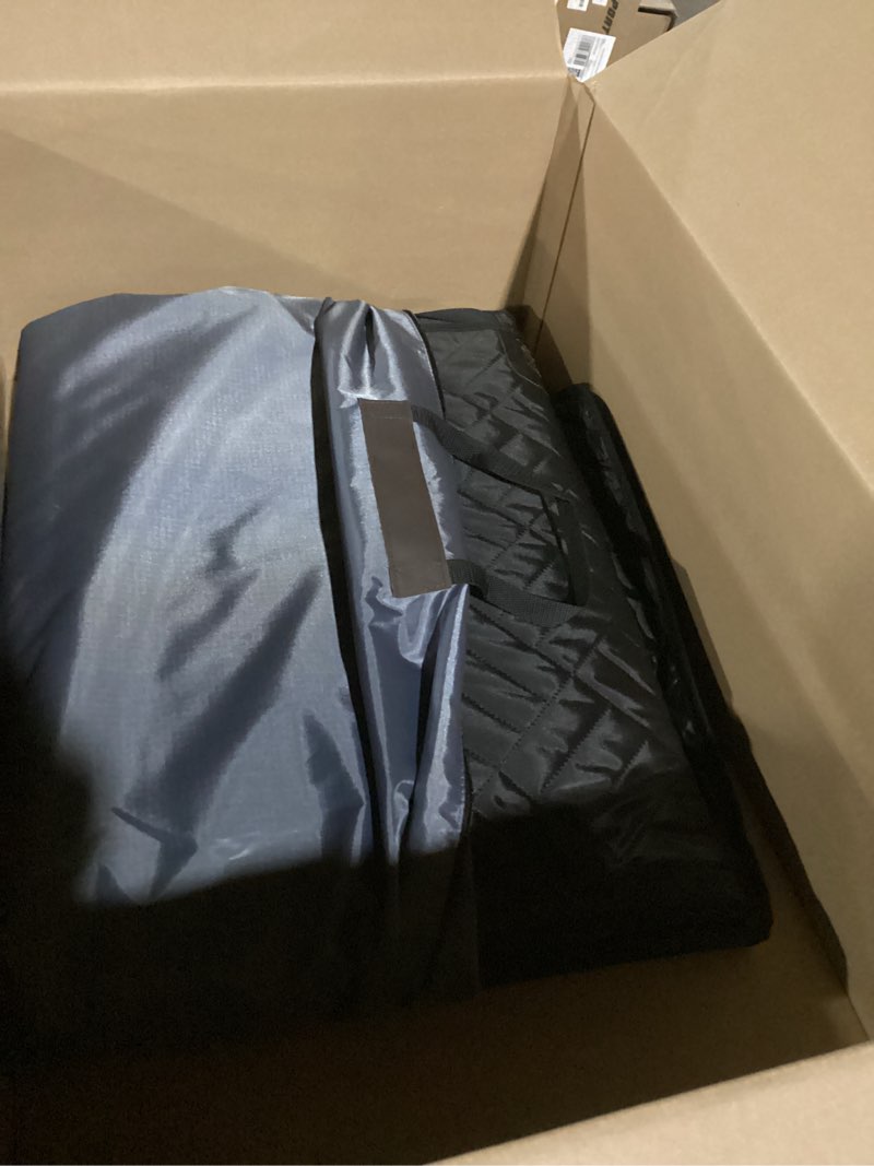 Condition photo showing Good Condition for yjgf back seat extender,dog seat cover for back seat,hard bottom car seat cover for dogs,dog hammock for car,back seat pet cover for dogs(black,for car/suv/small truck) black for car/suv/small truck