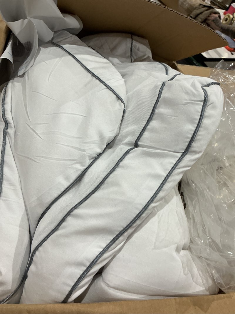 Condition photo showing Good Condition for himoon bed pillows for sleeping 2 pack,standard size cooling pillows set of 2,top-end microfiber cover for side stomach back sleepers grey standard