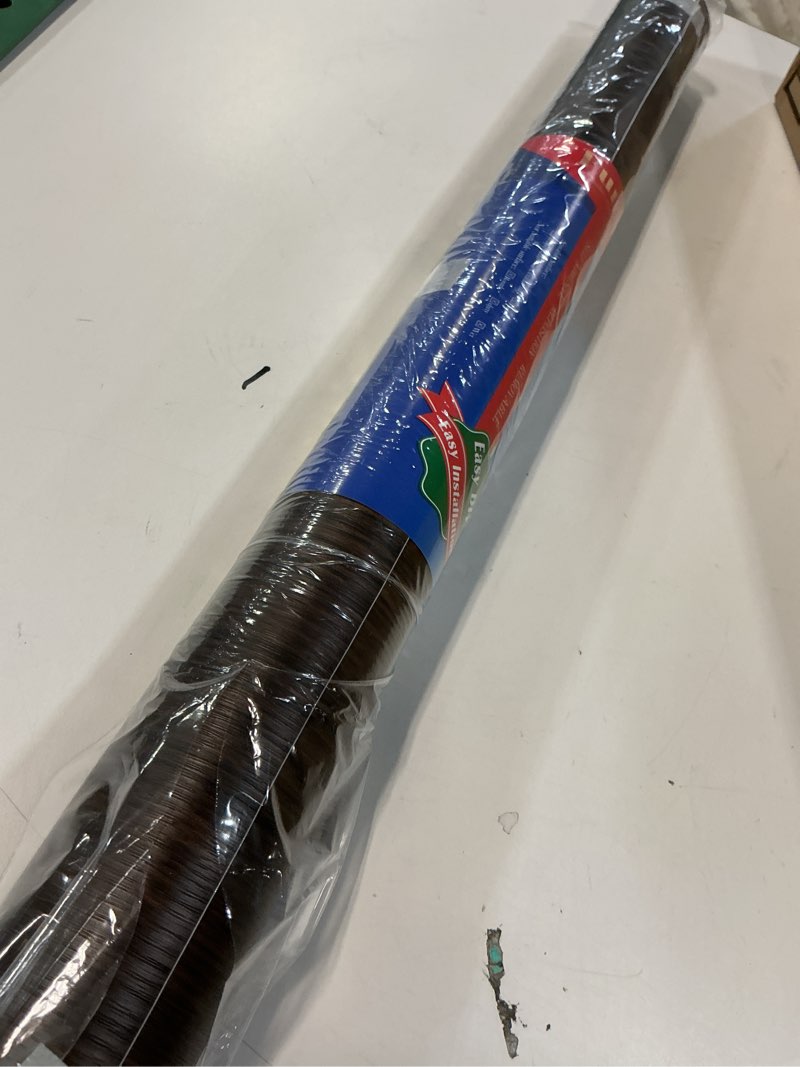 Condition photo showing Good Condition for funstick 24"x200" brown walnut wood contact paper for cabinets, peel and stick wood grain wallpaper, waterproof self-adhesive 24"w x 200"l brown