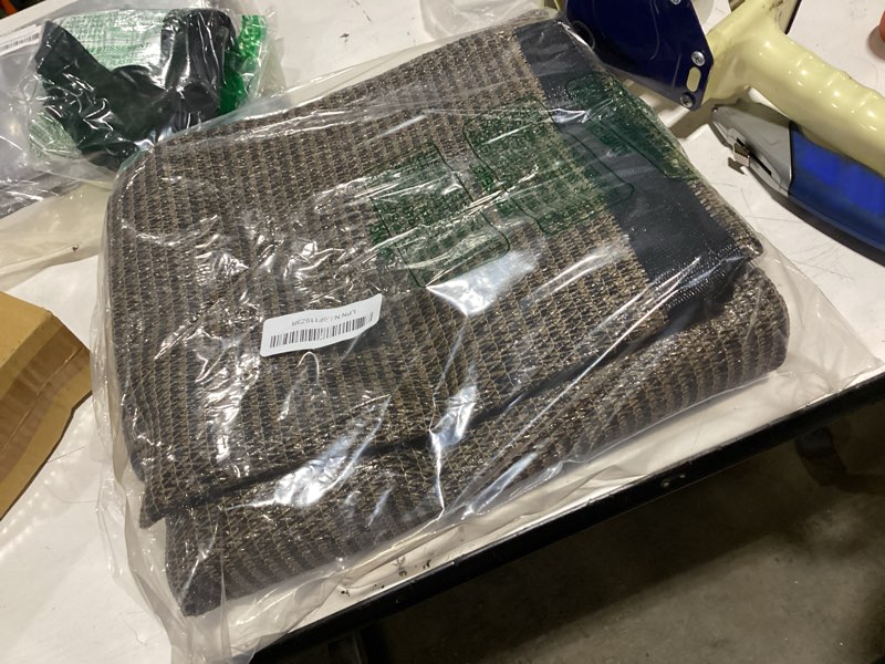 Condition photo showing New/Like New for amagenix 90% sun shade cloth with grommets, 3' x 16' pergola replacement shade cover canopy privacy screen for outdoor patio garden, mocha (we customized) 0 3 x 1 6 ft mocha