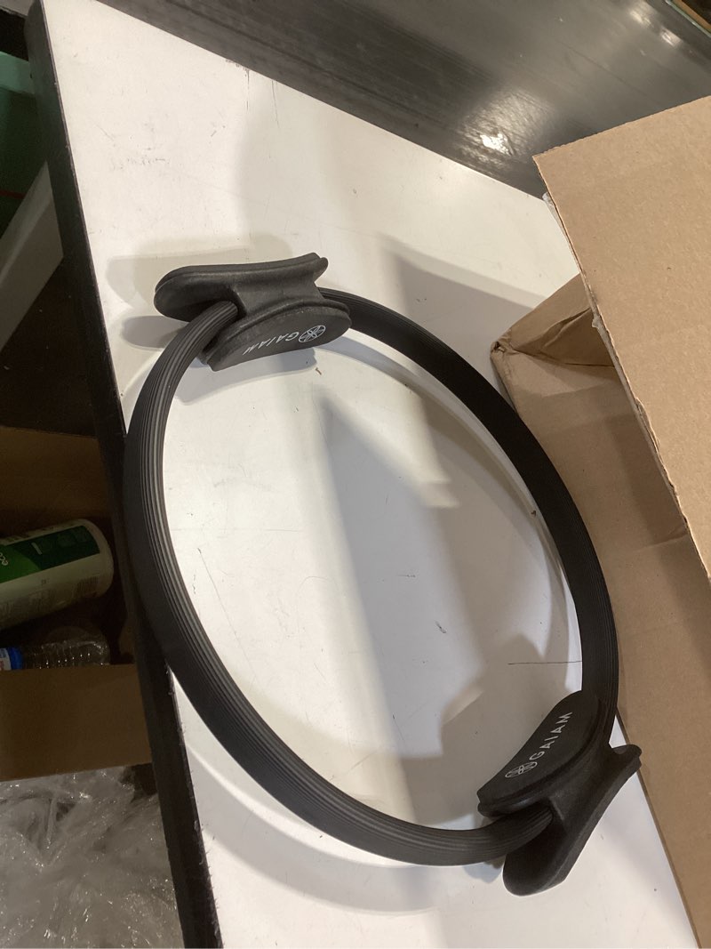 Condition photo showing Good Condition for Similar to URBNFit Pilates Ring - 12\" Magic Circle w/Dual Grip, Foam Pads for Inner Thigh Workout, Toning, Fitness & Pelvic Floor Exercise - Yoga Rings w/Bonus Exercise Guide