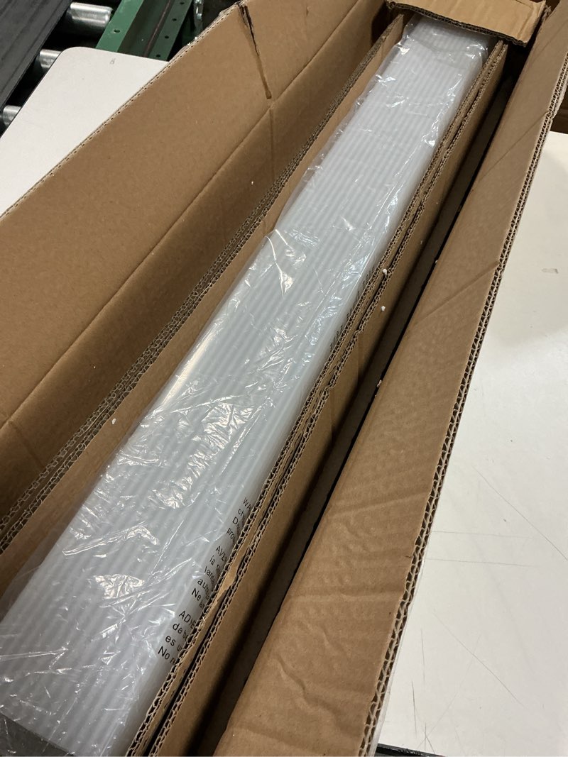 Condition photo showing Good Condition for Lithonia Lighting Traditional Square 3K LED Vanity Light, 3-Foot, Brushed Nickel, 36-Inch Brushed Nickel 36-Inch 3000K
